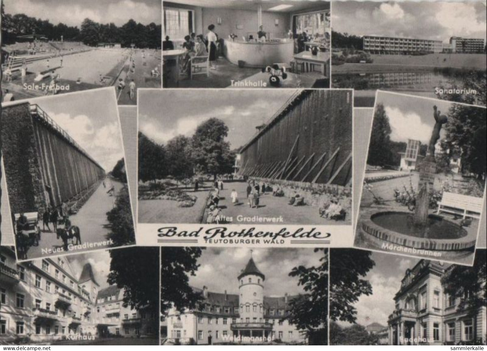 56956 - Bad Rothenfelde - U.a. Märchenbrunnen - 1964 - Bad Rothenfelde
