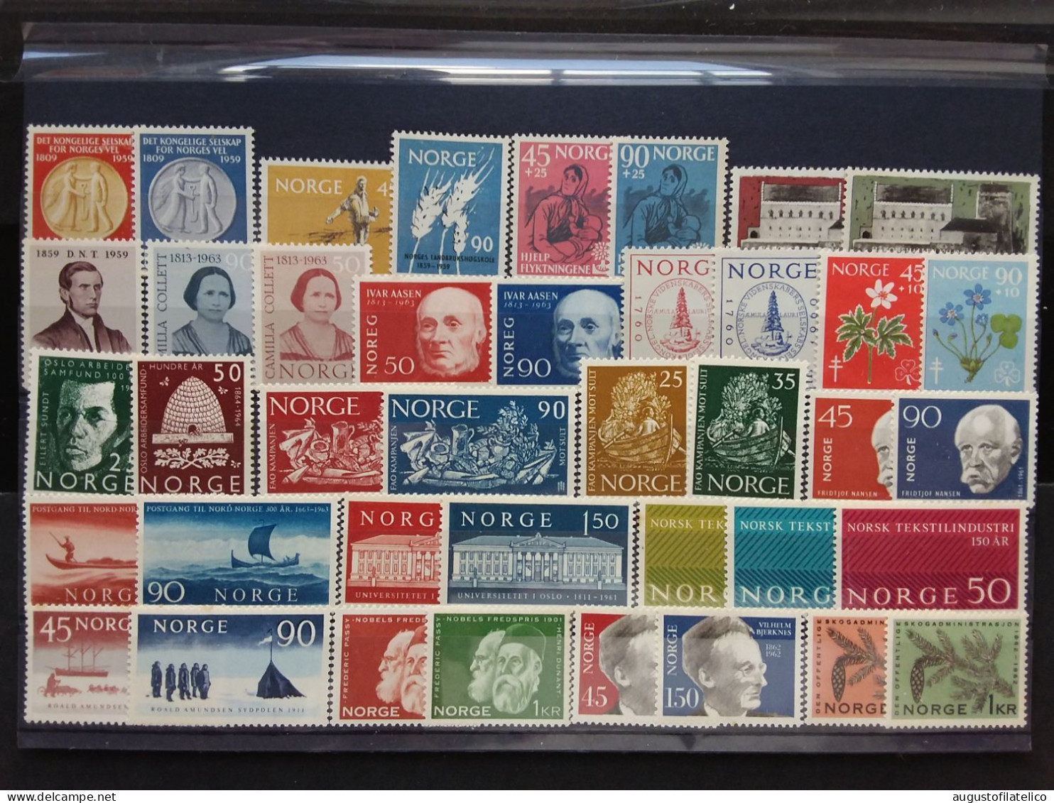 NORVEGIA - Lotticino Anni '50/'60 - Nuovi * + Spese Postali - Unused Stamps