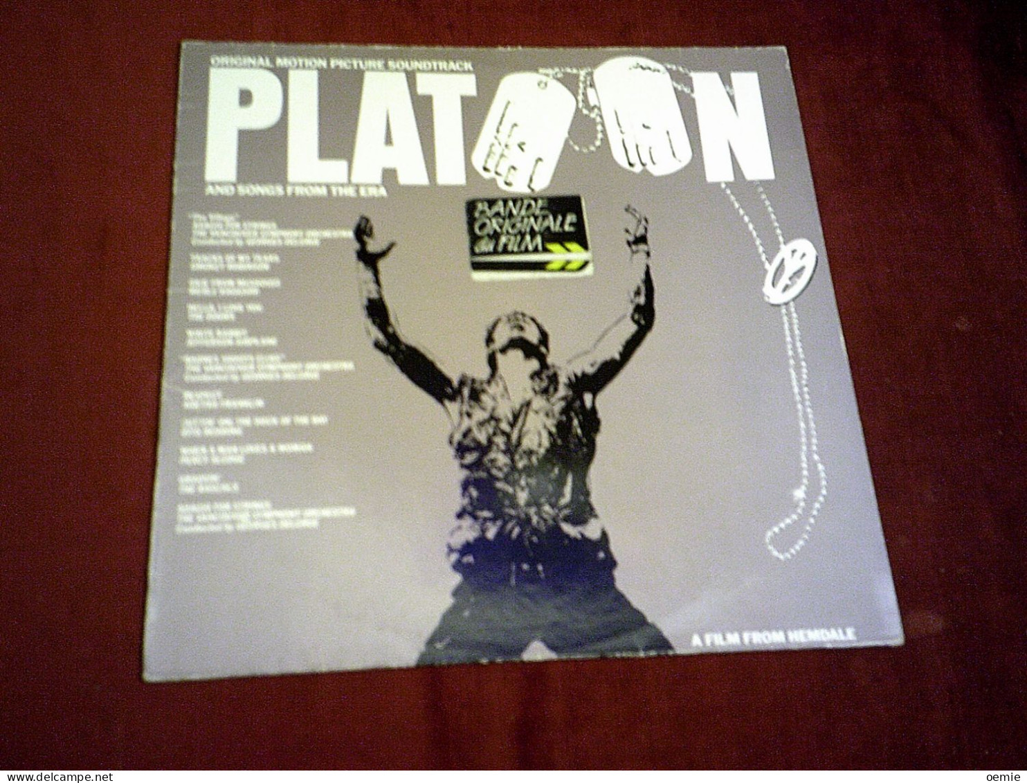 PLATOON     BANDE  DE FILM - Musica Di Film