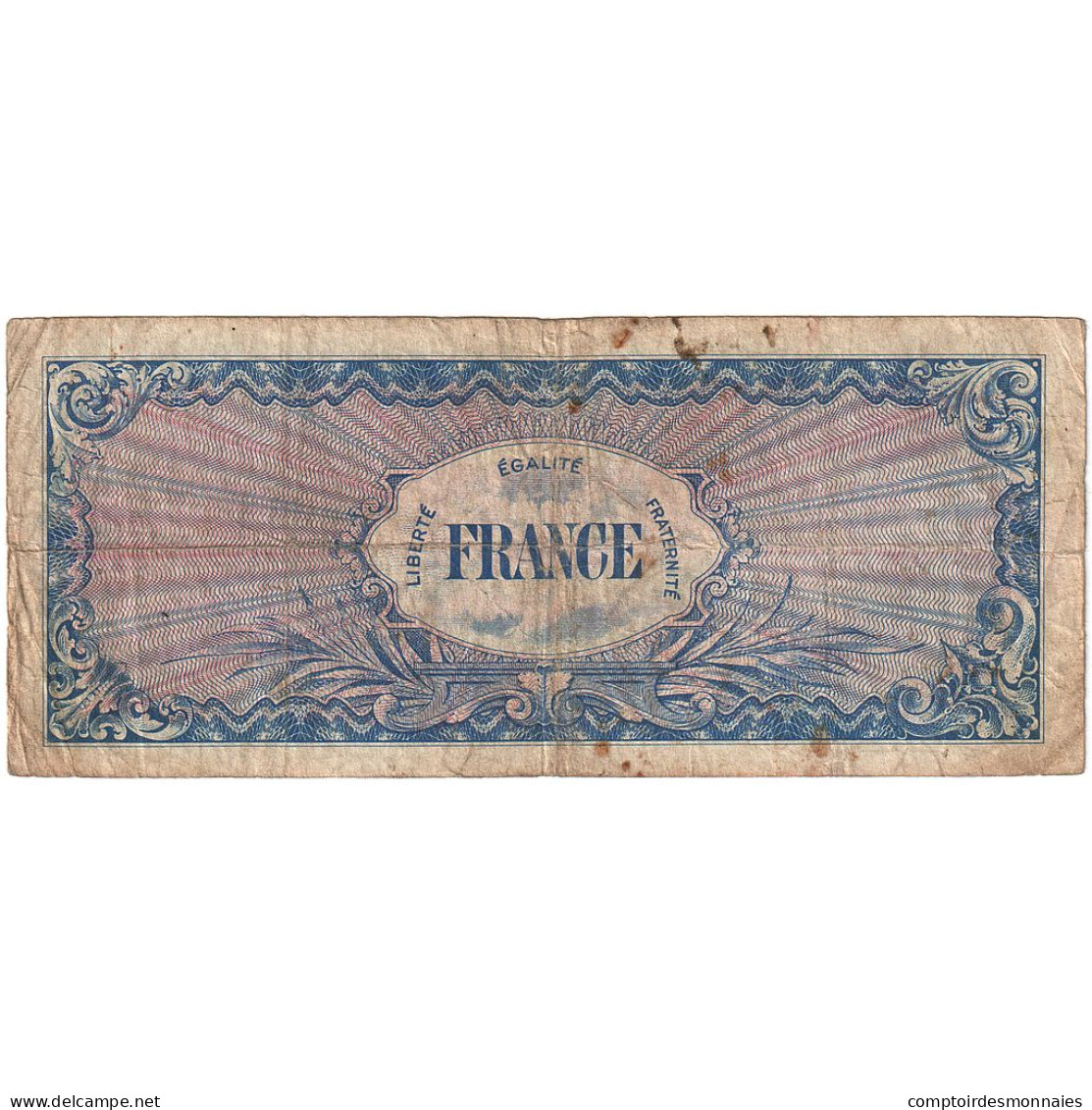 France, 50 Francs, Drapeau/France, 1944, 39155051, TB, Fayette:VF24.01, KM:122a - 1944 Drapeau/France