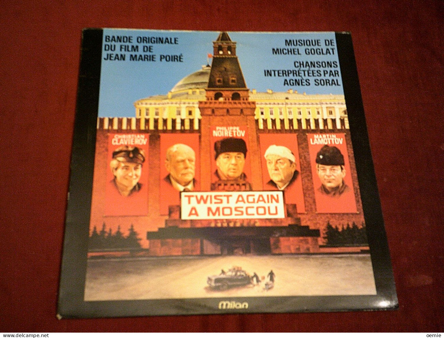 TWIST AGAIN A MOSCOU   BANDE  DE FILM - 45 Rpm - Maxi-Singles