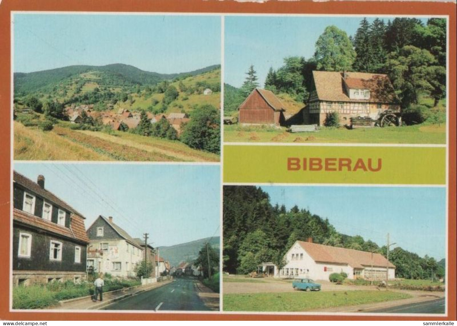 89084 - Schleusegrund-Biberau - U.a. Tellerhammer, Rote Mühle - Ca. 1985 - Hildburghausen