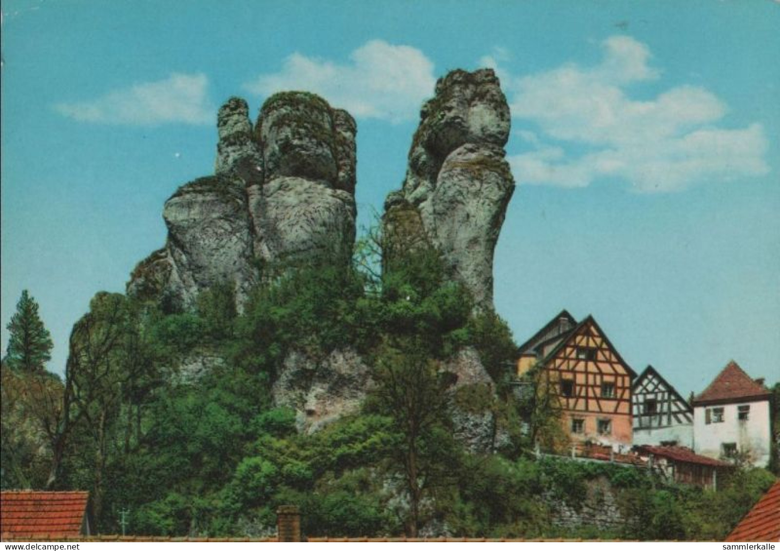 97219 - Pottenstein-Tüchersfeld - Felsenpartie - 1977 - Pottenstein