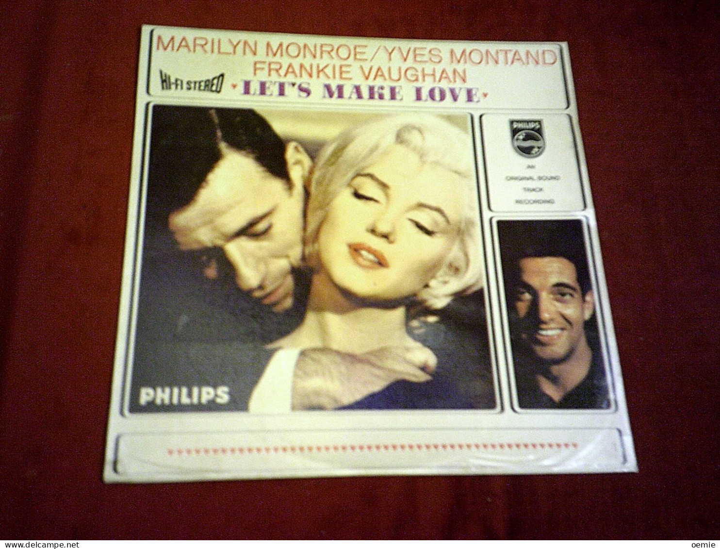 MARILYN MONROE / YVES MONTAND  / FRANKIE VAUGHAN   LET'S MAKE LOVE    BANDE  DE FILM - Soundtracks, Film Music