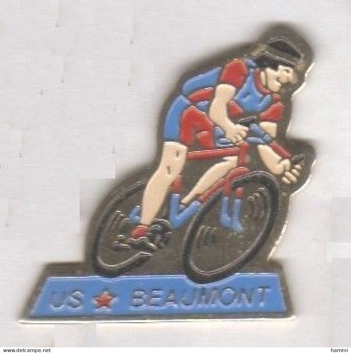 A335 Pin's Vélo Cyclisme LE TOUR DE FRANCE US BEAUMONT PUY DE DOME Achat Immédiat - Cyclisme