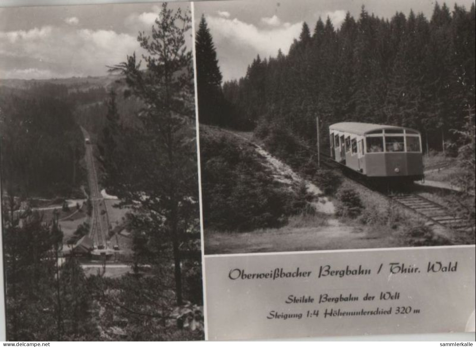 78983 - Oberweissbach - Oberweissbacher Bergbahn - 1987 - Oberweissbach