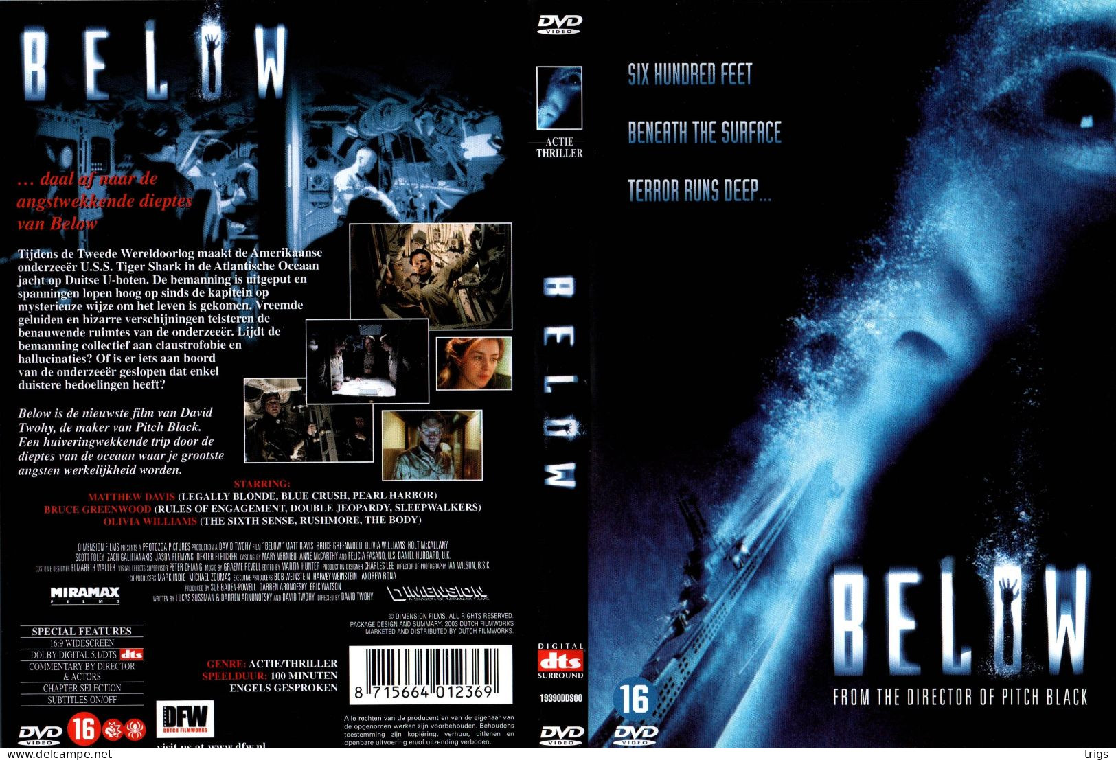 DVD - Below - Krimis & Thriller