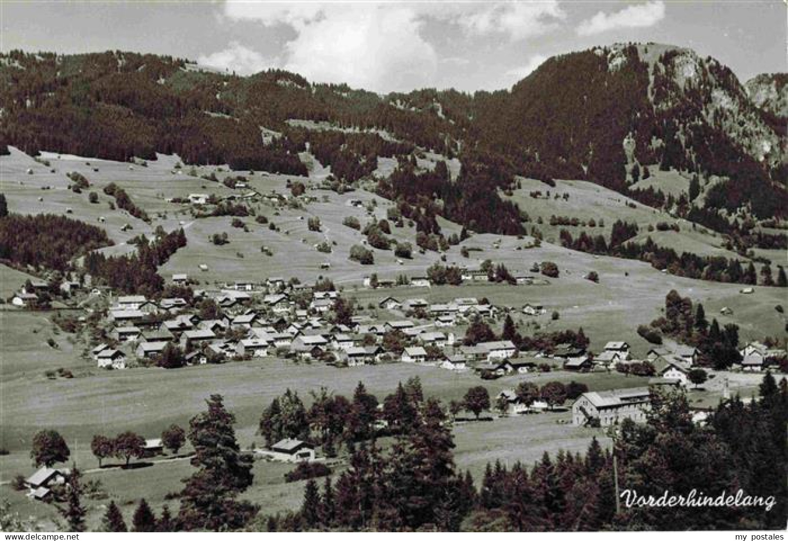 73964369 Vorderhindelang_Bad_Hindelang_Bayern Gailenberg Allgaeuer Alpen Mit Hir - Hindelang