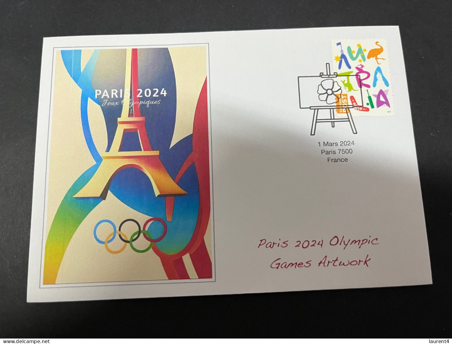 16-3-2024 (3 Y 14) Paris Olympic Games 2024 - 2 (of 12 Covers Series) (2 Covers) - Estate 2024 : Parigi