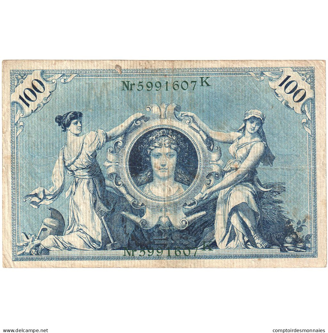 Billet, Allemagne, 100 Mark, 1908, 1908-02-07, KM:33a, SUP - 100 Mark