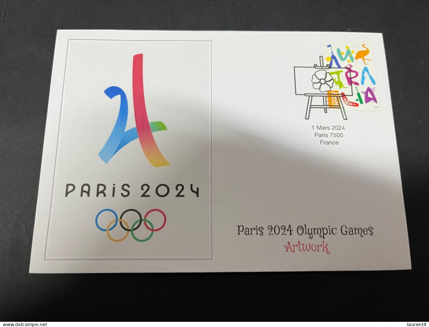 16-3-2024 (3 Y 14) Paris Olympic Games 2024 - 2 (of 12 Covers Series) (2 Covers) - Summer 2024: Paris