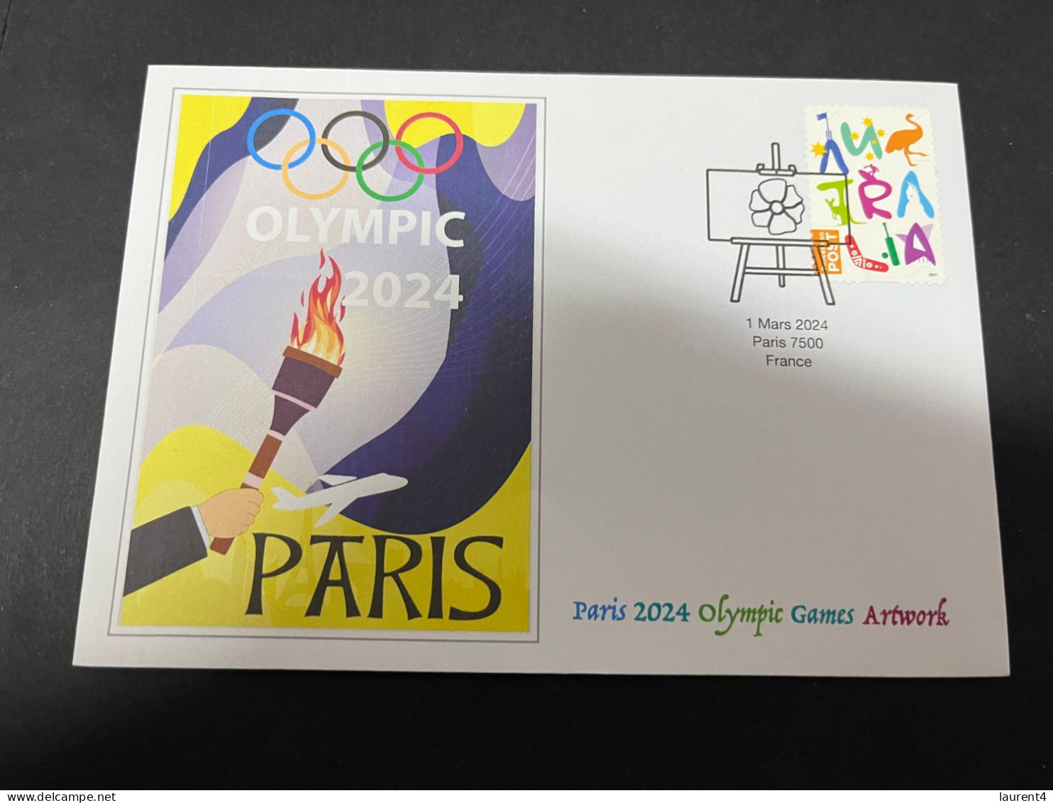 16-3-2024 (3 Y 14) Paris Olympic Games 2024 - 2 (of 12 Covers Series) (2 Covers) - Summer 2024: Paris