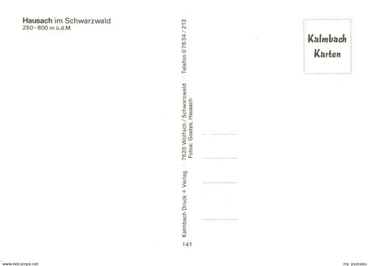 73924867 Hausach Orts Und Teilansichten Schwimmbad Schwarzwaldhaus - Hausach