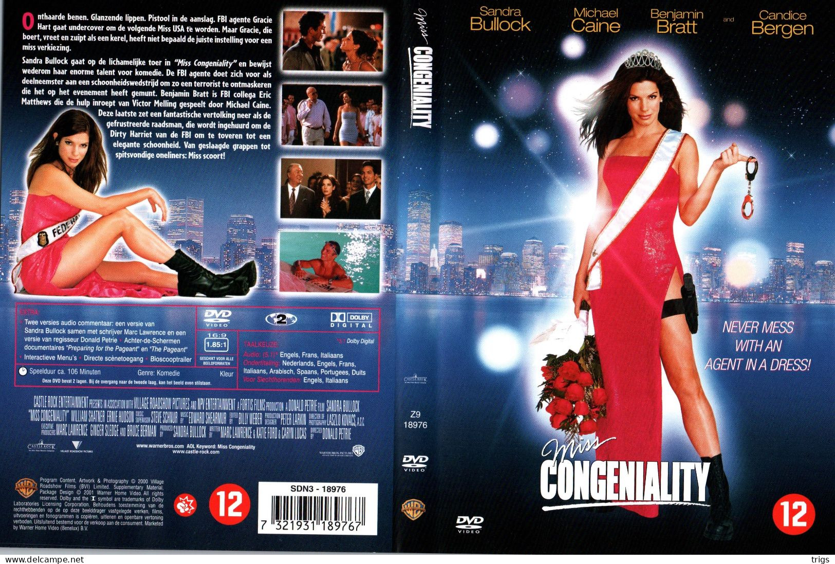 DVD - Miss Congeniality - Comédie