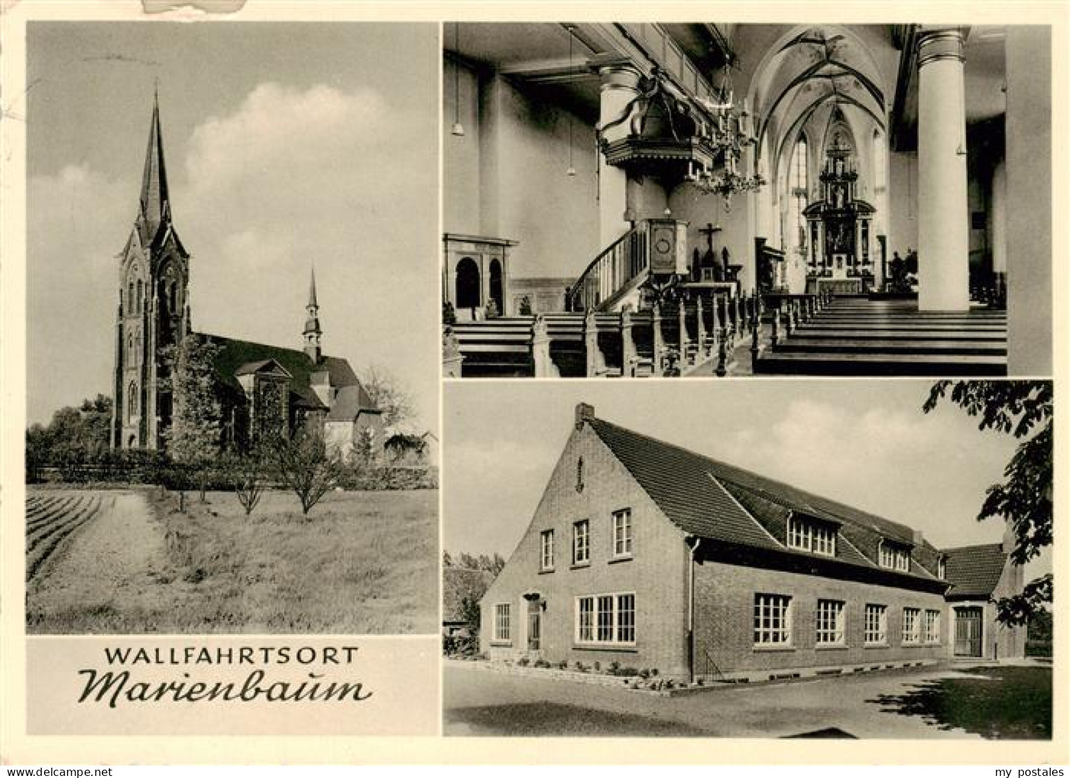 73883597 Marienbaum Wallfahrtskirche Inneres Pfarrhaus Marienbaum - Xanten