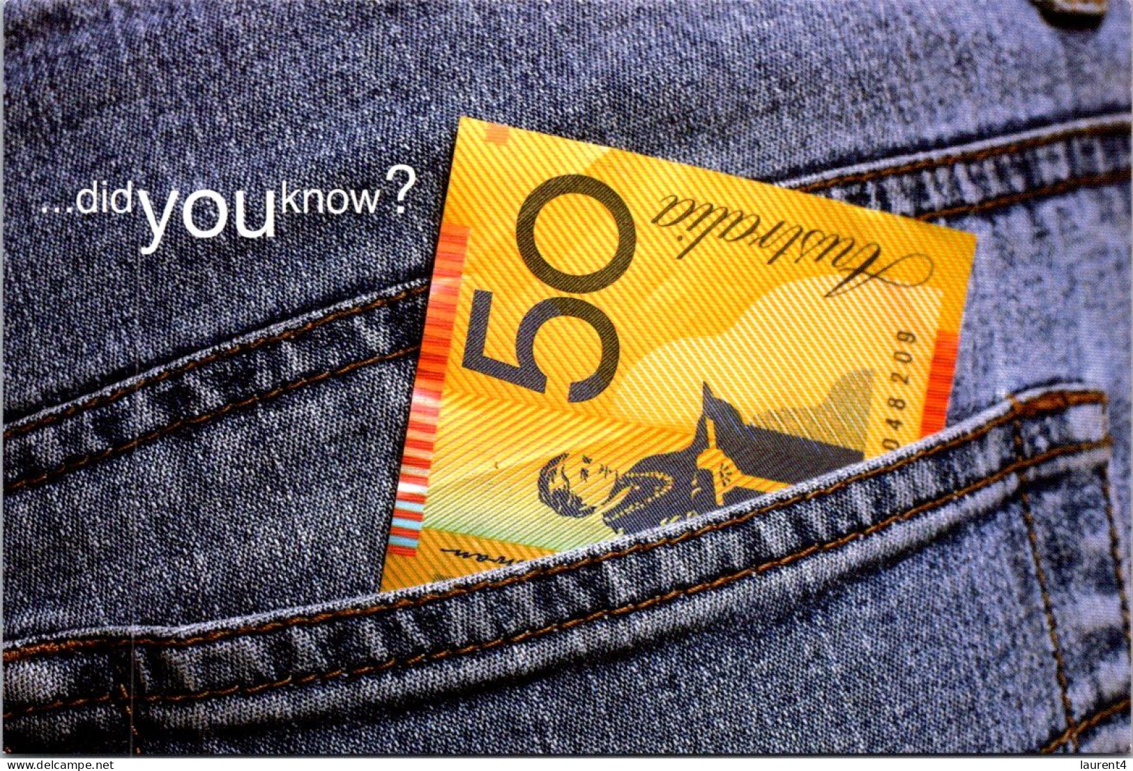 16-3-2024 (3 Y 15) Australia -  Money -  $ 50 Banknote (South Australia Quizz) - Bancos