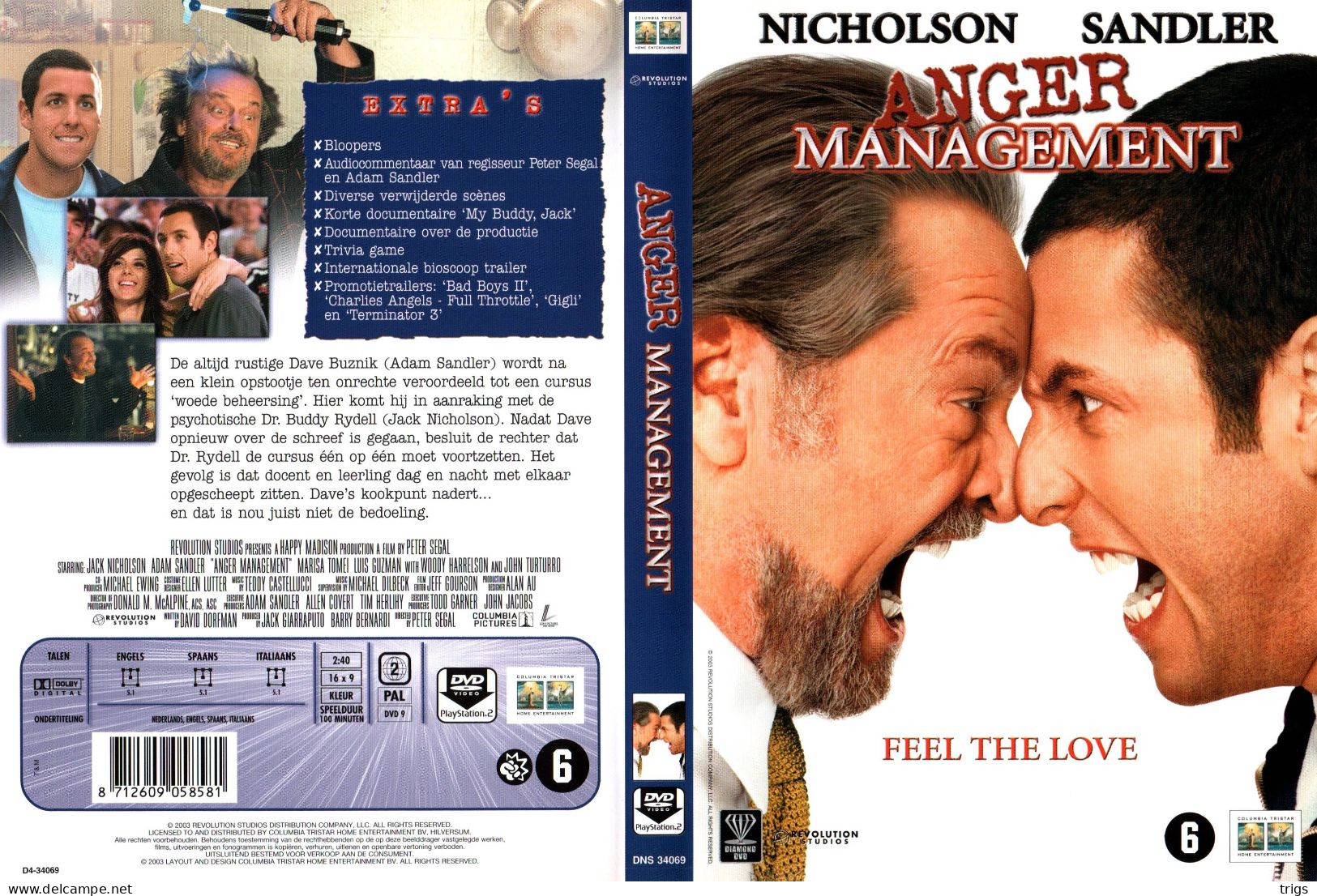 DVD - Anger Management - Comedy