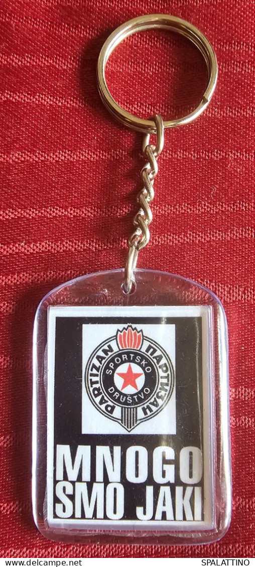 FK PARTIZAN BEOGRAD KEYCHAIN, KEY- RING - Apparel, Souvenirs & Other