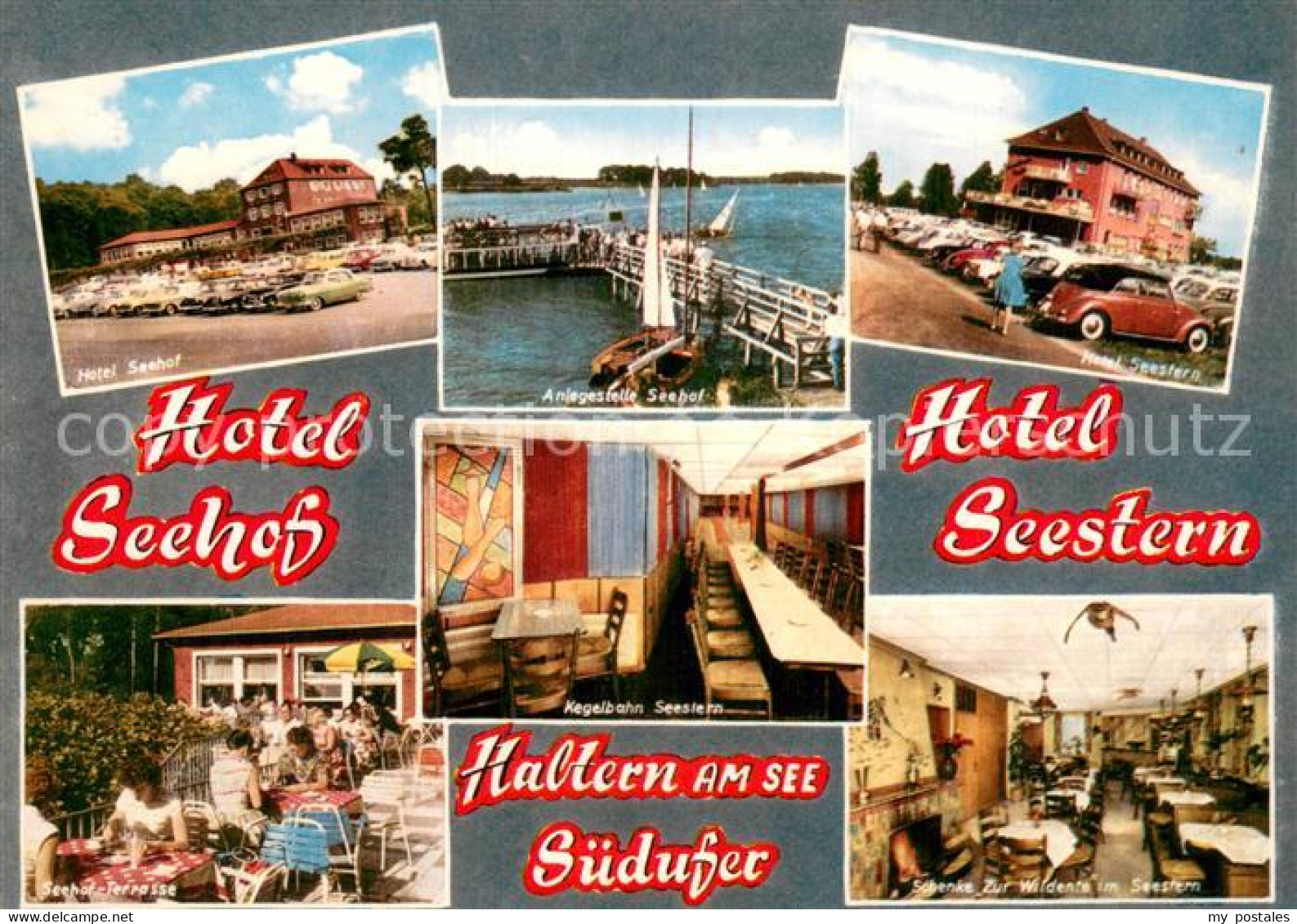 73777840 Haltern See Hotel Seehof Anlegestelle Hotel Sestern Terrasse Schenke Zu - Haltern