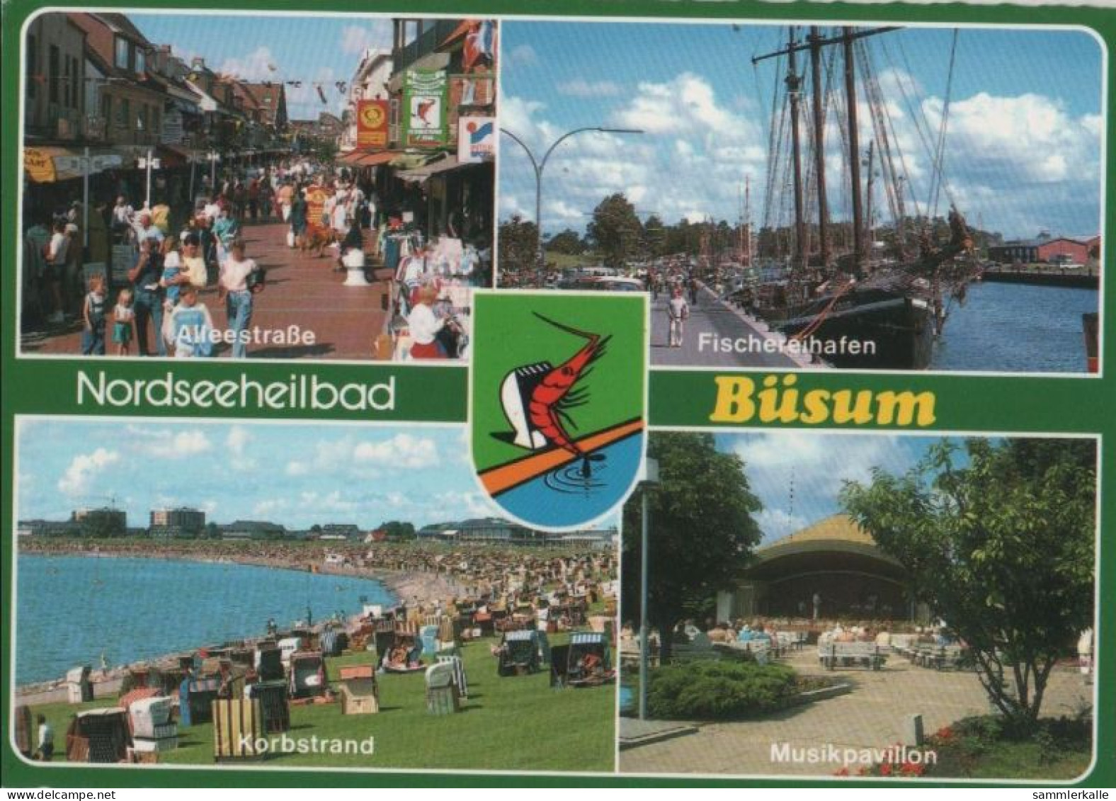 90168 - Büsum - U.a. Fischereihafen - 1993 - Buesum