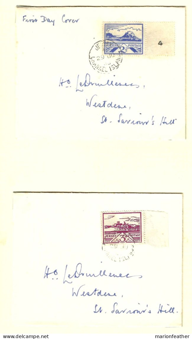 JERSEY...CHANNEL Is...KING GEORGE VI..(1910-36.)...POSTAL HISTORY...OCCUPATION..DISCRIPTION BELOW....COVERS..