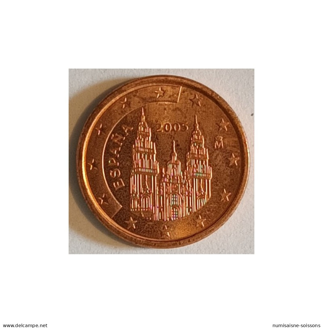 ESPAGNE - 1 CENT 2005 - COMPOSTELLE - SPL - España