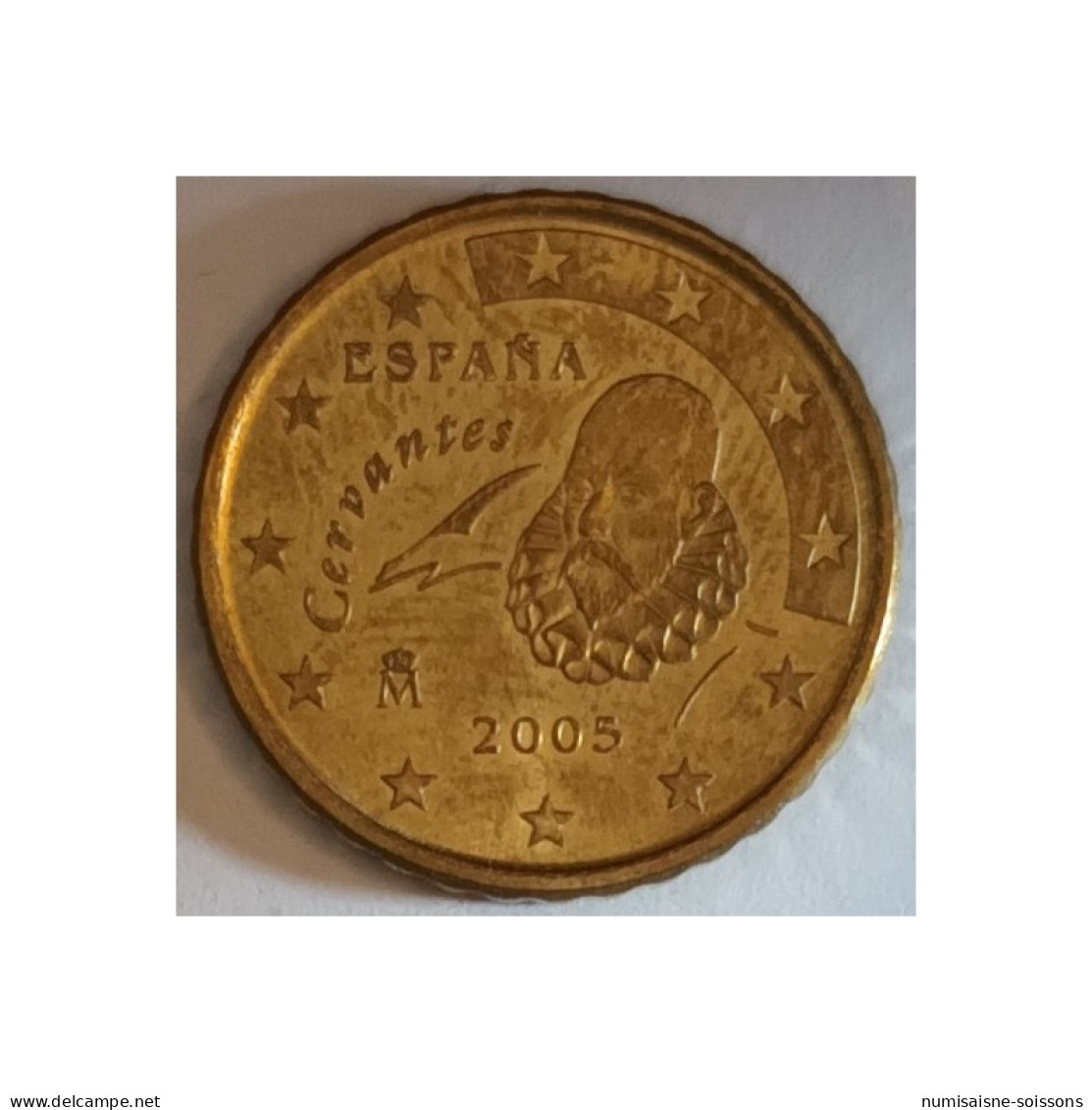 ESPAGNE - 10 CENT 2005 - CERVANTES - SPL - Spagna