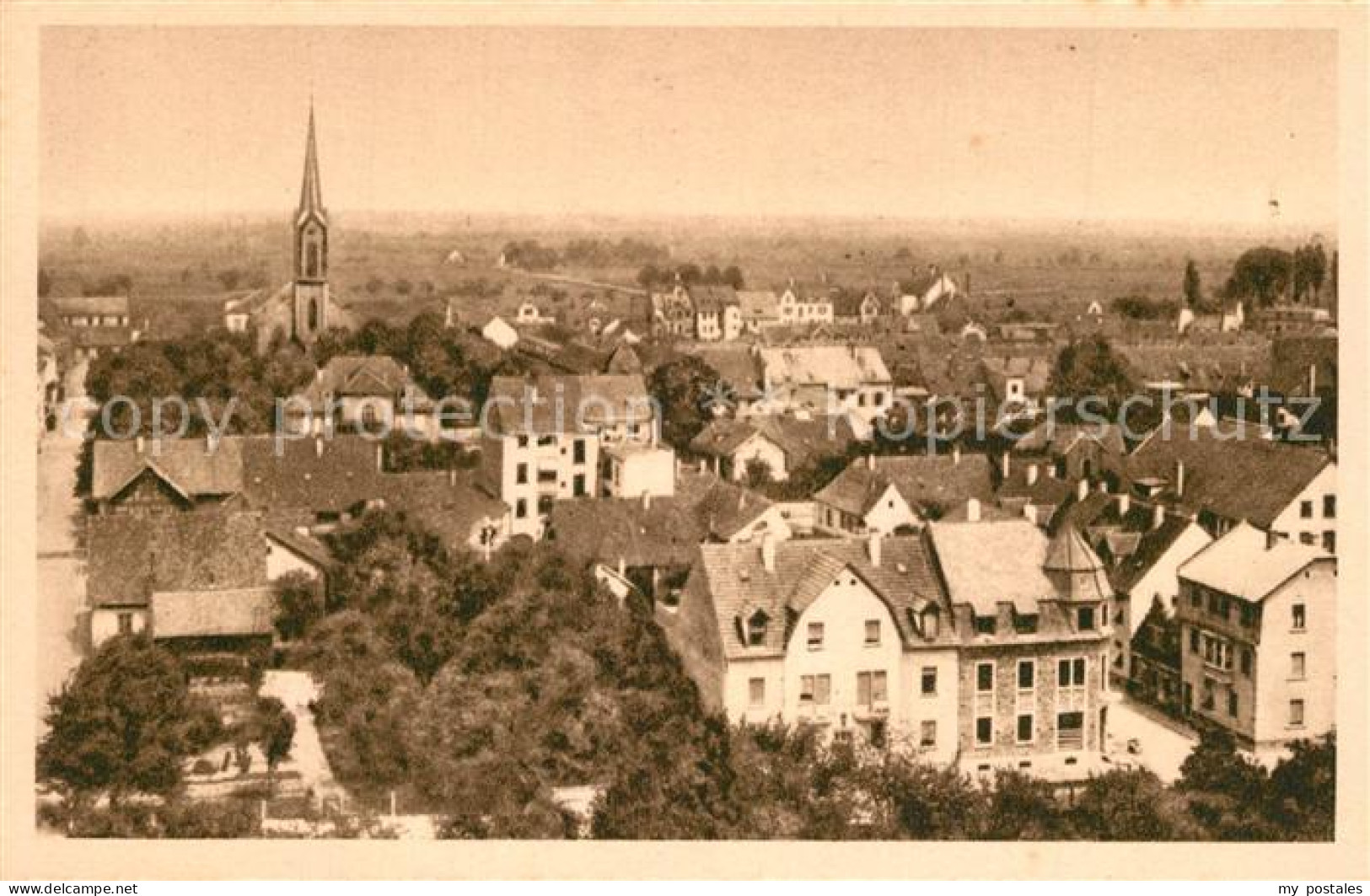 73529478 Kehl Rhein Stadtpanorama Kehl Rhein - Kehl