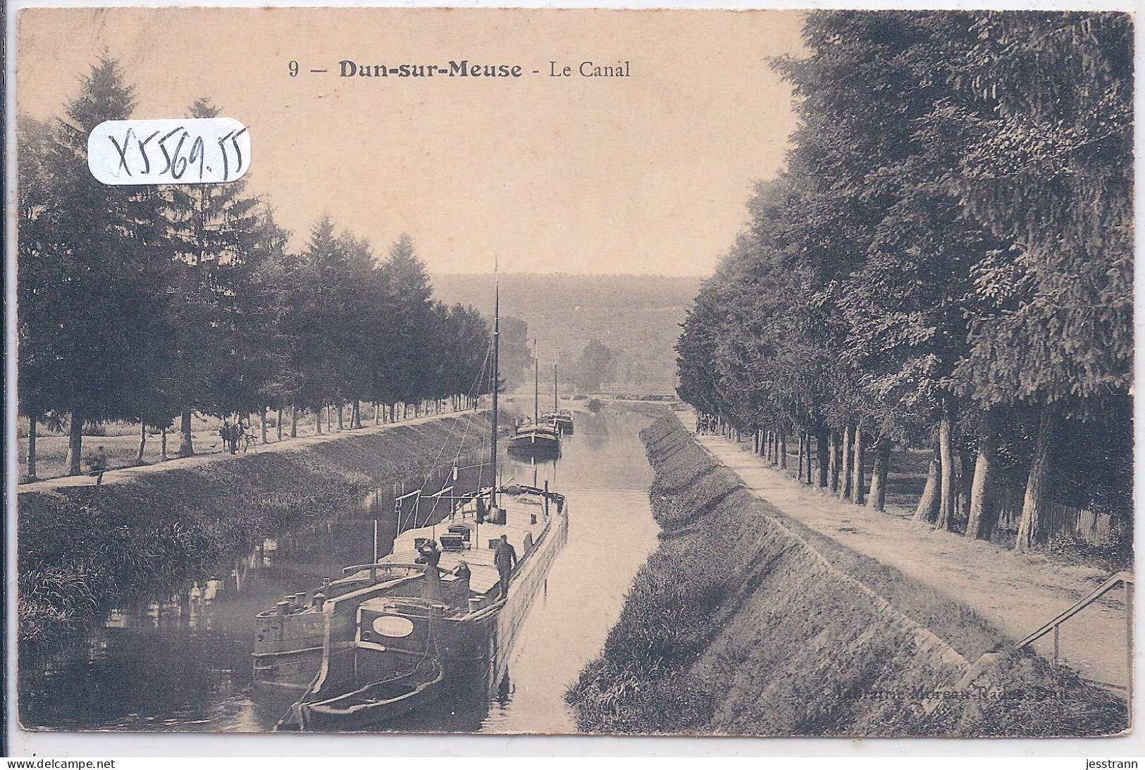 DUN-SUR-MEUSE- LE CANAL- LES PENICHES - Dun Sur Meuse