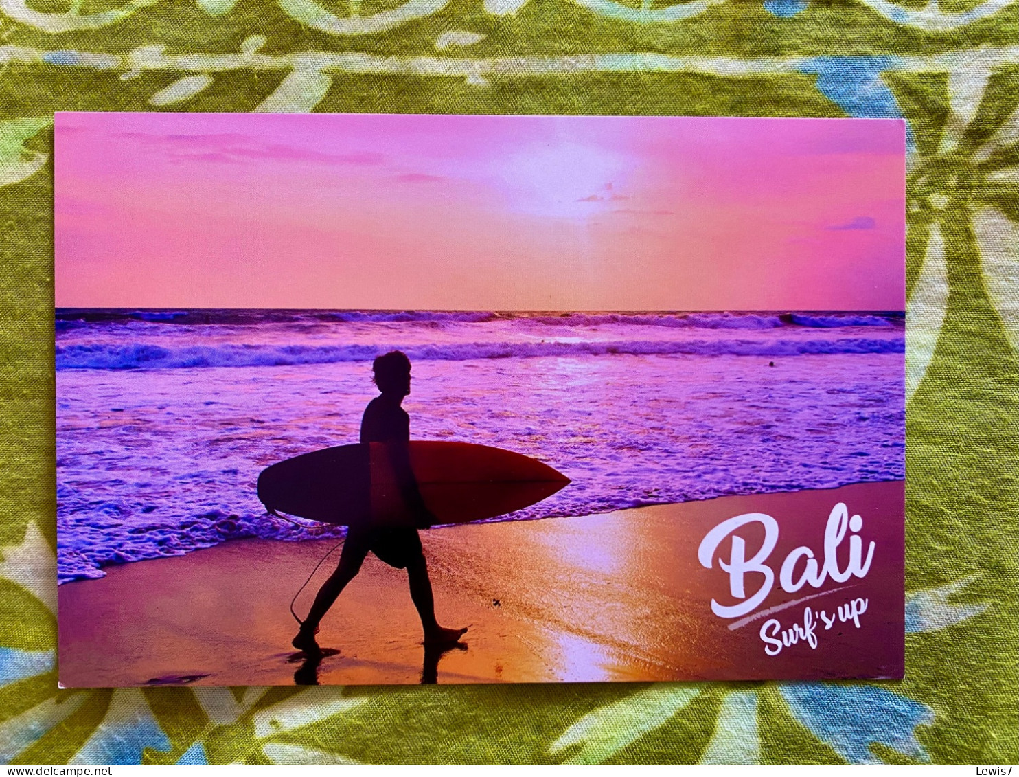 Souvenir Postcard - SURFER In BALI - Indonesia - Indonesië