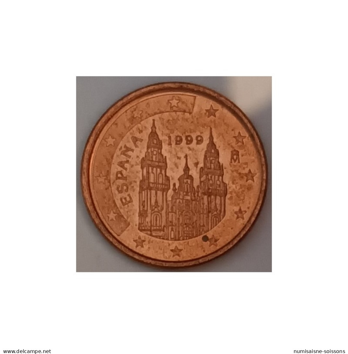 ESPAGNE - 1 CENT 1999 - COMPOSTELLE - SPL - Espagne