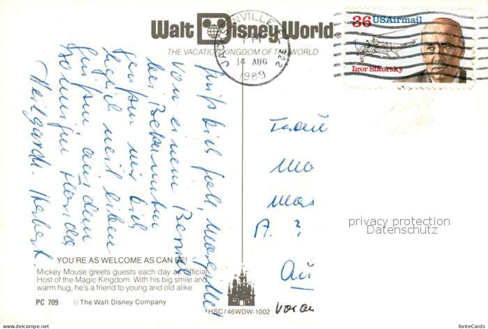 73899031 Disney_World Mickey Mouse  - Other & Unclassified