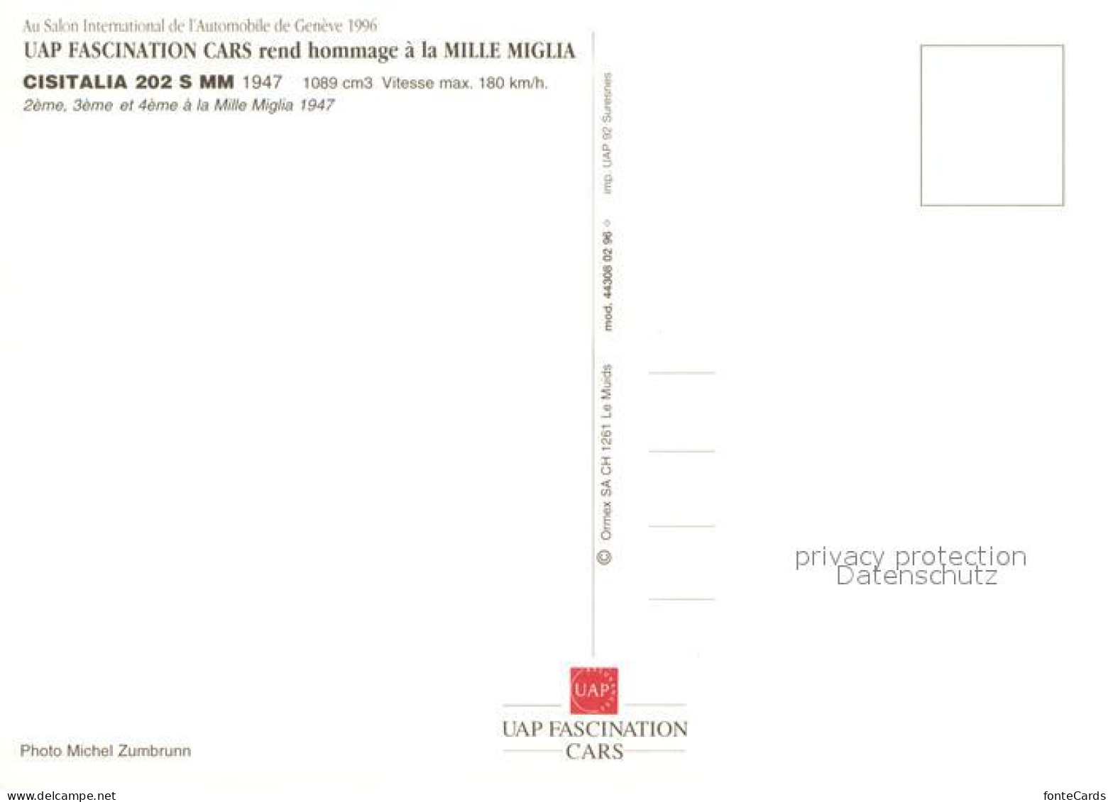 73793748 Auto Cisitalia 202 S MM  - Altri & Non Classificati