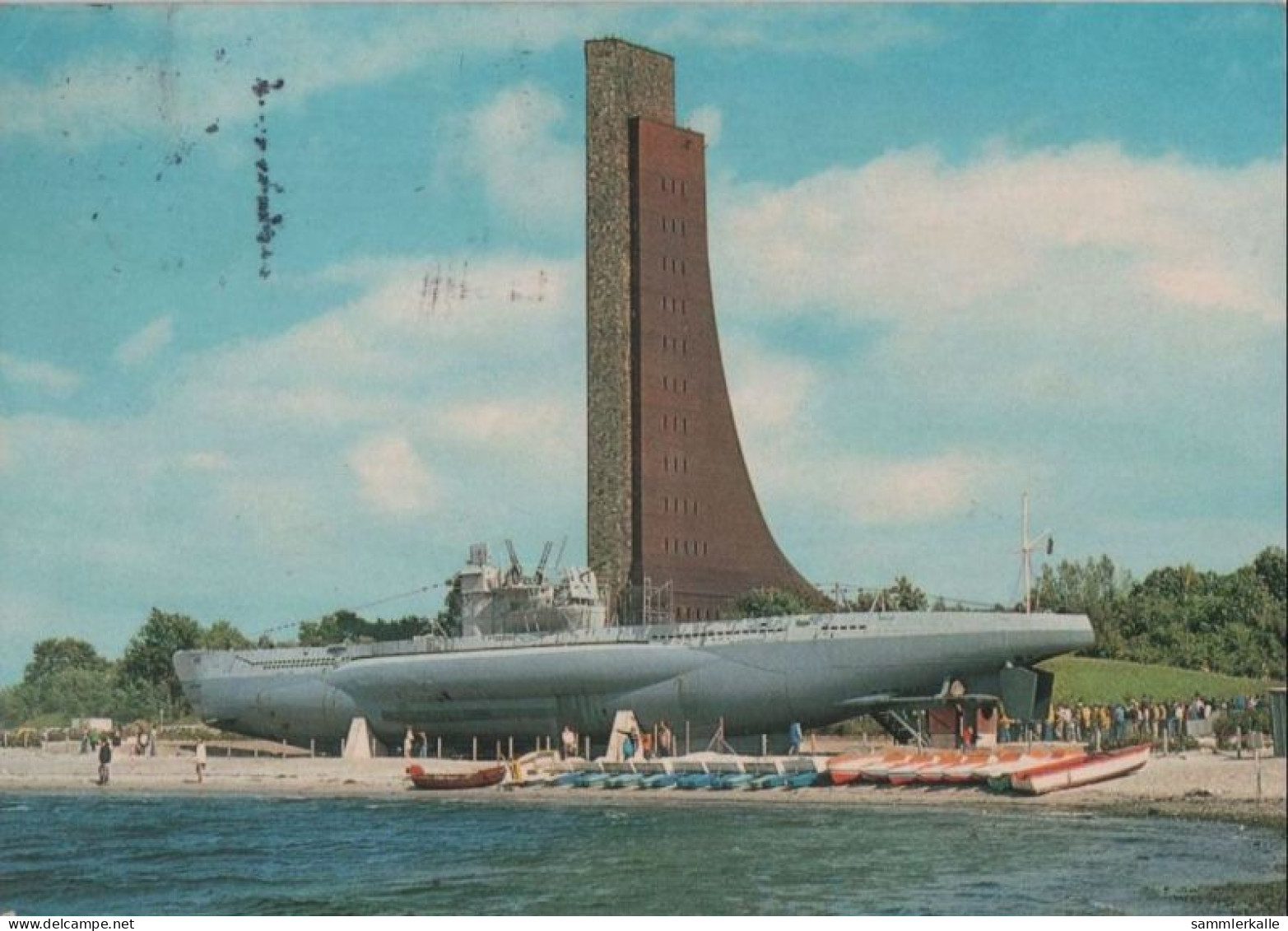 106524 - Laboe - Marine-Ehrenmal Mit U 995 - 1977 - Laboe