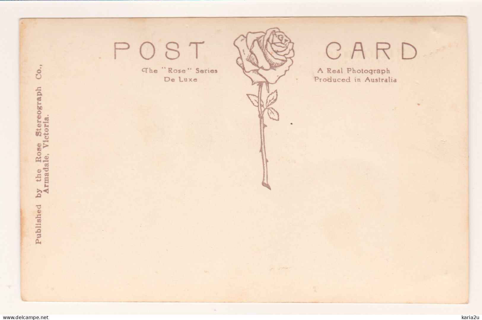 Camperdown, Manifold Street, Victoria, Australia, Old Postcard - Sonstige & Ohne Zuordnung
