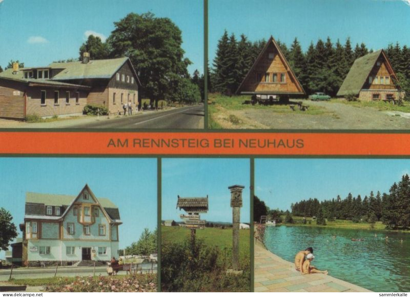 37346 - Neuhaus - Am Rennsteig, U.a. Bernhardsthal - Ca. 1985 - Neuhaus