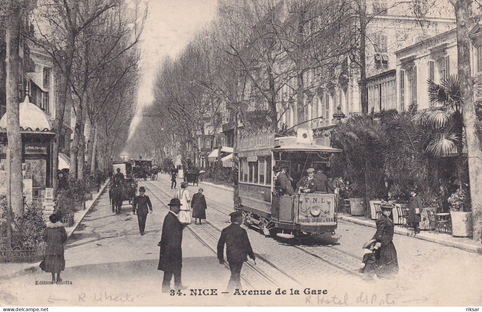 NICE(TRAMWAY) - Transport Urbain - Auto, Autobus Et Tramway