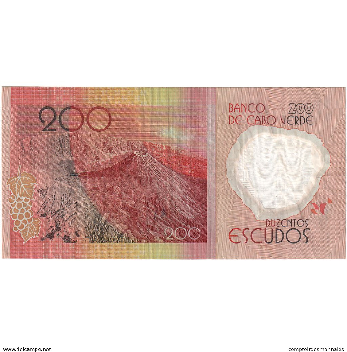 Billet, Cap-Vert, 200 Escudos, 2014, 2014-07-05, TTB+ - Cape Verde