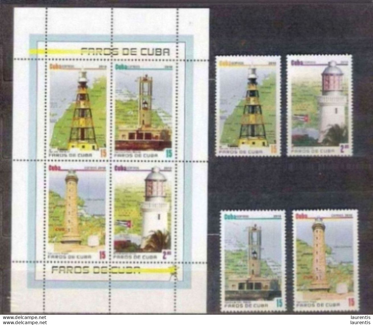 660  Lighthouses - Phares - 2010 - Cb - 4,25 - Vuurtorens