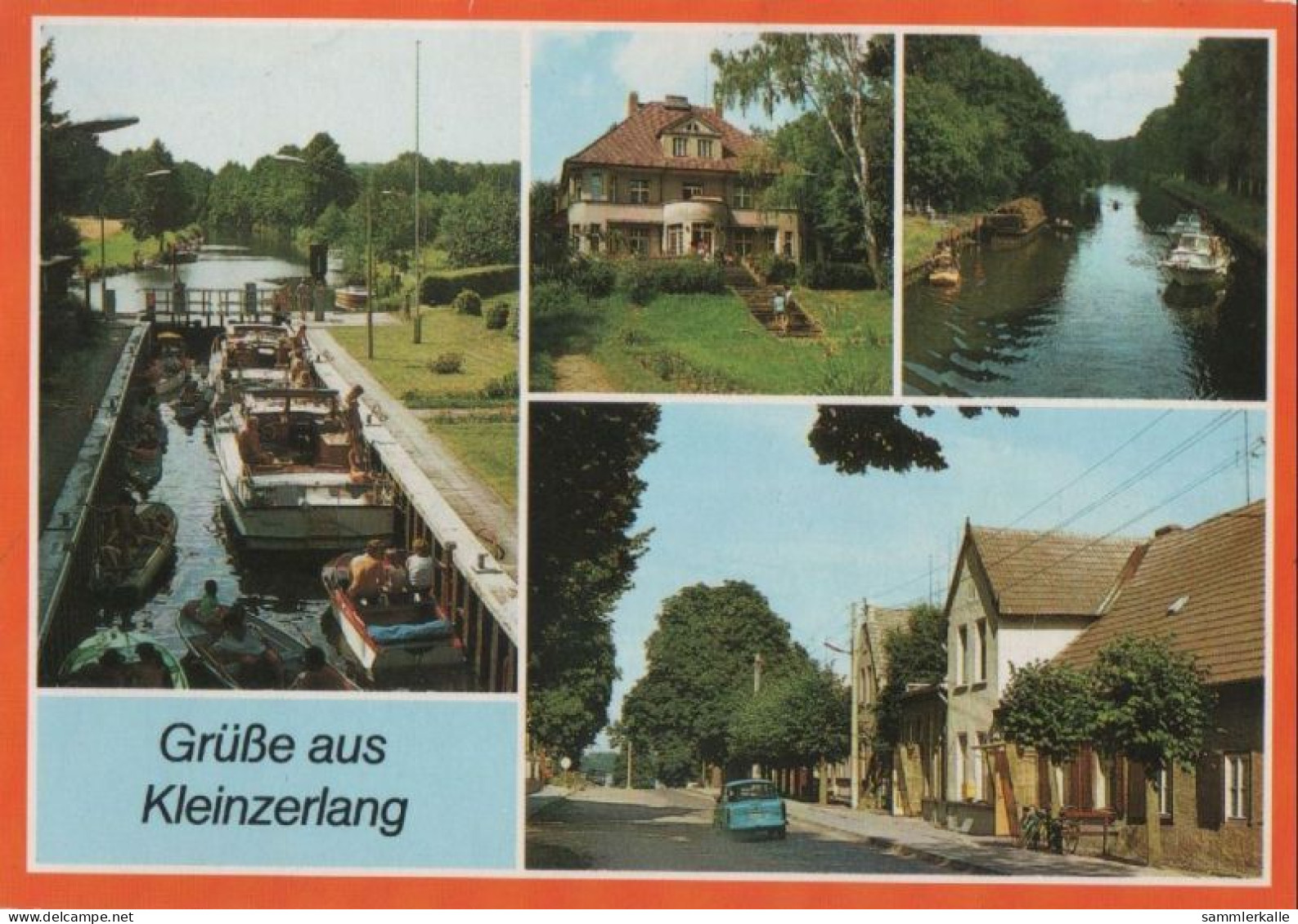 88711 - Rheinsberg-Kleinzerlang - U.a. Cafe Am Pälitzsee - Ca. 1990 - Rheinsberg