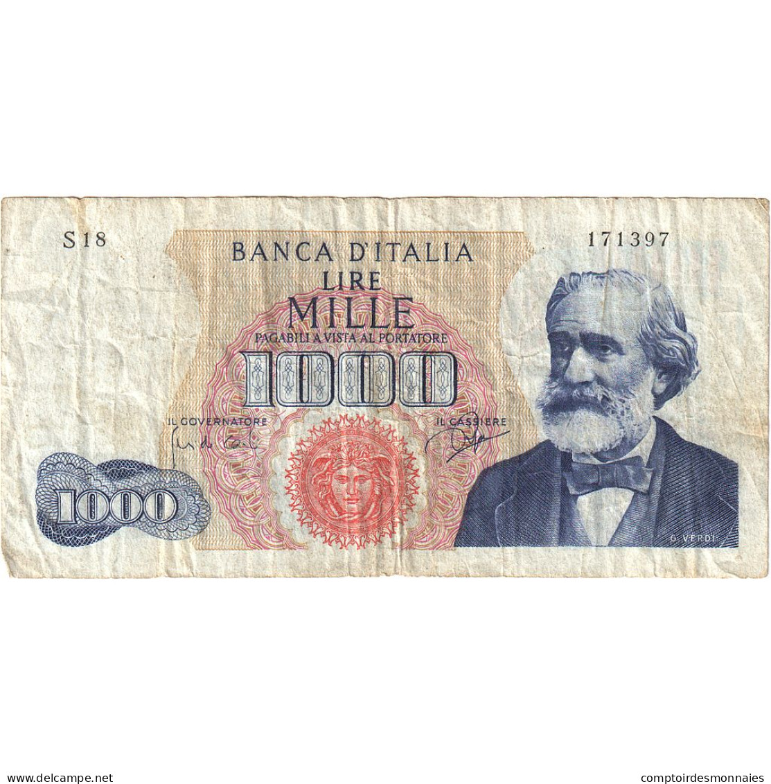 Billet, Italie, 1000 Lire, 1963, 1963-07-05, KM:96b, TB - 1000 Liras