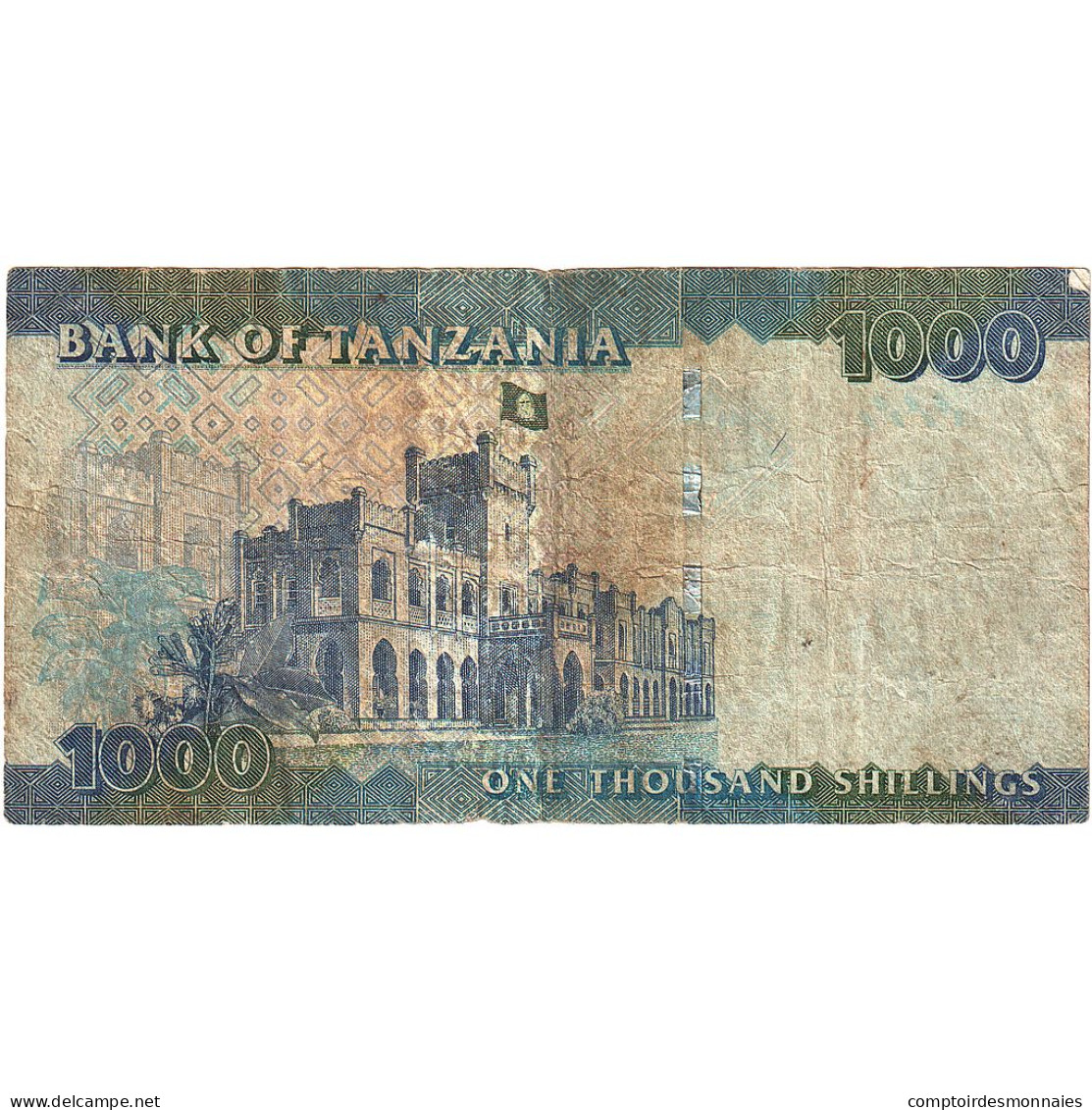 Billet, Tanzanie, 1000 Shilingi, 2010, KM:41, TB - Tansania