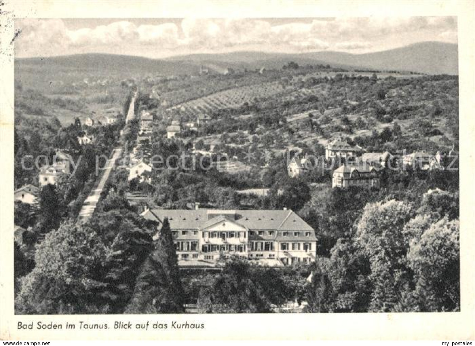 73520777 Bad Soden Taunus Panorama Blick Auf Das Kurhaus Bad Soden Taunus - Bad Soden