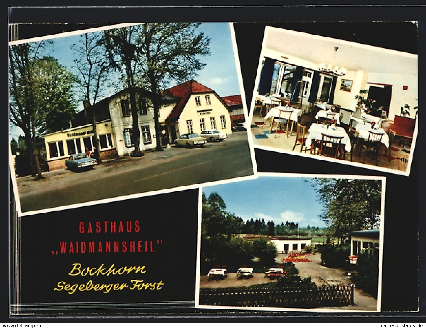 AK Bockhorn B. Segeberg, Gasthaus Waidmannsheil  - Bad Segeberg