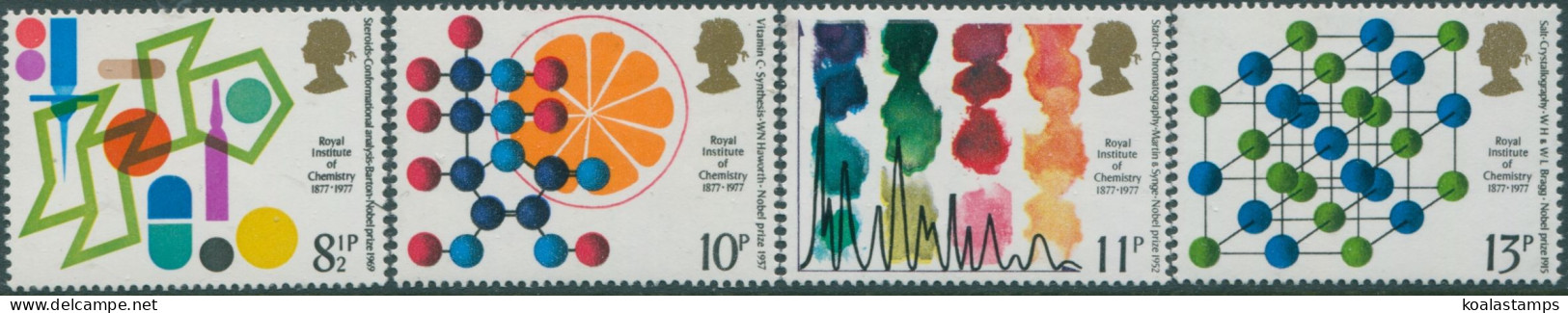 Great Britain 1977 SG1029-1032 QEII Chemistry Set MNH - Unclassified