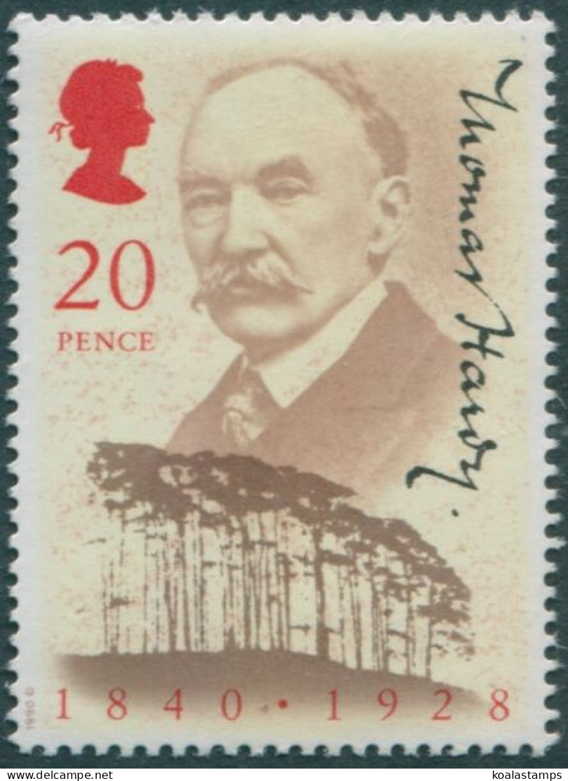 Great Britain 1990 SG1506 20p QEII Thomas Hardy MNH - Unclassified