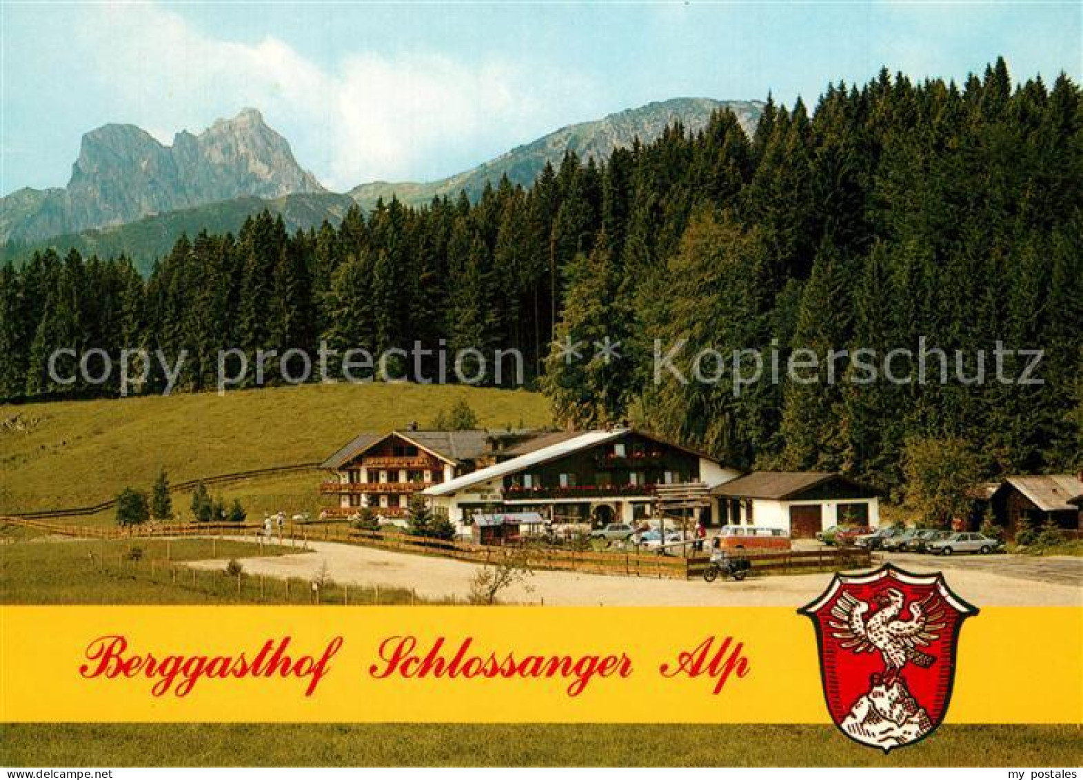73518934 Obermeilingen Pfronten Berggasthof Appartementhaus Schlossanger Alp Alp - Pfronten