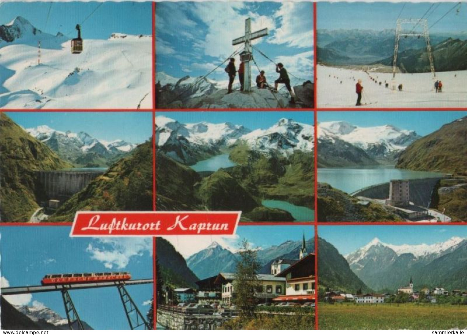 74613 - Österreich - Kaprun - 9 Teilbilder - 1977 - Kaprun