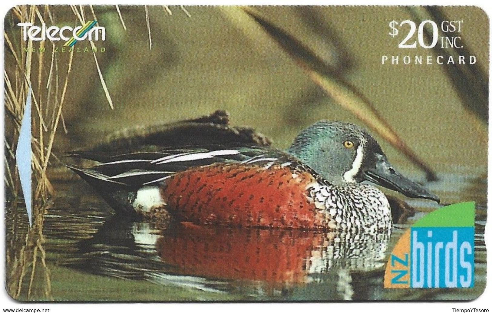 Phonecard - Duck, N°1349 - Gallinaceans & Pheasants