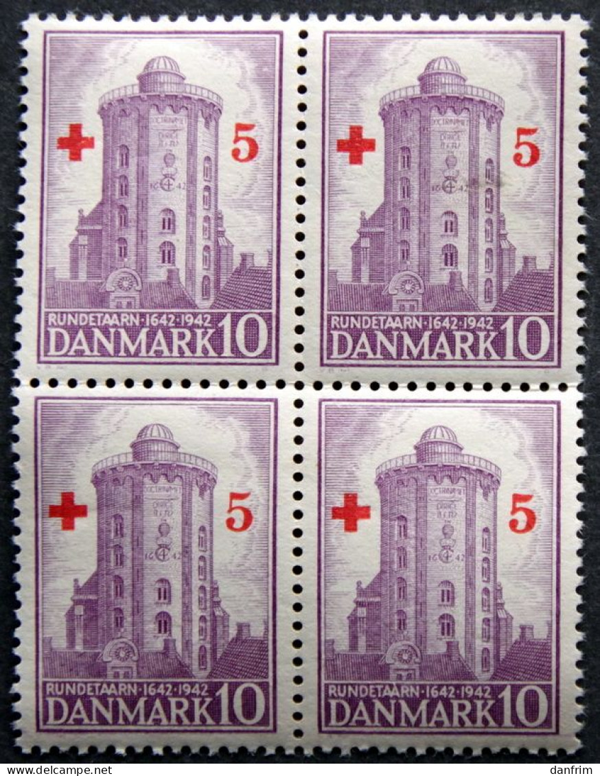 Denmark 1944 Rotes Kreuz   MiNr.281  MNH (**)  (lot  K 616) - Neufs